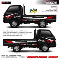 Young Driver Stickers, L300 Pick Up Car Stickers, Mitsubishi L 3OO Side Body Cutting Stickers
