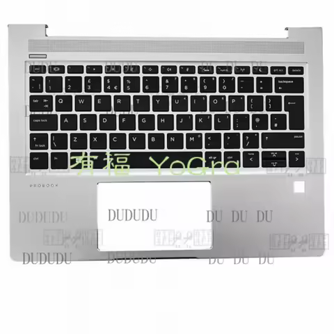 DDD Palmrest UK with Keyboard Backlit for HP Probook 430 G6 G7 ZHAN 66 13 PRO G2