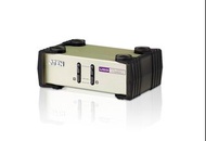Aten 2埠PS/2-USB VGA KVM多電腦切換器  CS82U