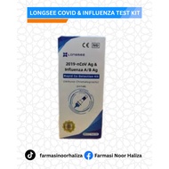 LONGSEE COVID AND INFLUENZA TEST KIT