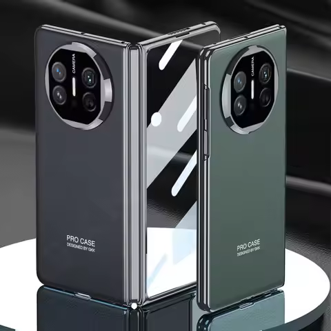 GKK Original Case For Huawei Mate X3 Case With Screen Glass Electroplated Anti-Glare Matte Protectiv