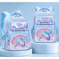 Balo học sinh tiểu học cặp đi học cho bé trai gái cấp 1 vải cao cấp nhiều ngăn đựng BF18-152