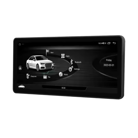 Car Dvd Player 12.3 Inch 10.33inch for Audi A4 A5 Q5 Q3 Q7 Qualcomm Universal Android 13 GPS Head Un