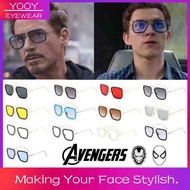 Tony Stark Glasses Ironman Spiderman Spectacle Sunglasses Avengers Accessories Cermin Mata Hitam Rea