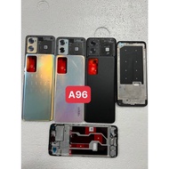 Oppo A96 genuine shell/case set (ready keys + orange glass)