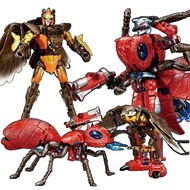 Ready Stock TAKARA TOMY Transformers Kingdom BWVS07 Velcro Warrior Arrow Warrior Showdown Set Action