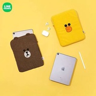 預訂~ Line Friends ( 布朗熊 / 莎莉 ) 10寸 iPad Case 平板電腦保護套 平板電腦收納包 ( Brown / Sally )