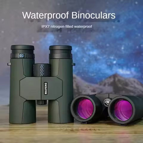 2025 New Maifeng 8X42 10X42 10X50 12X50 Binoculars IPX7 Waterproof Nitrogen FillingSMC Film BAK4 Lon