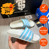 [CHÍNH HÃNG] Dép ADIDAS ADILETTE SLIDES BLISS BLUE ORIGINALS GY2098 FULL BOX  TAG AUTH