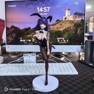 Genshin Impact Figures Raiden Shogun Action Figure Raiden Shogun Cos Bunny Girl Model Doll Game