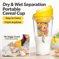 ✨Bestseller✨ Portable Plastic Cereal Cup / Breakfast Cup / Leak-proof / Suitable for Yogurt, Juice, 