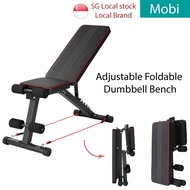 Adjustable Foldable Dumbbell Weight Bench Foldable 7-Level Incline Sit Up Workout Bench Home Gym Fit