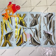 Honda RSX Winner RS-X 150 Sticker Body Stripe Chrome Gold Robot NO 5 A Class Stripe