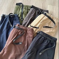 日本預訂 多色選 Gramicci resort 山系 刺繡logo腰帶 九分褲