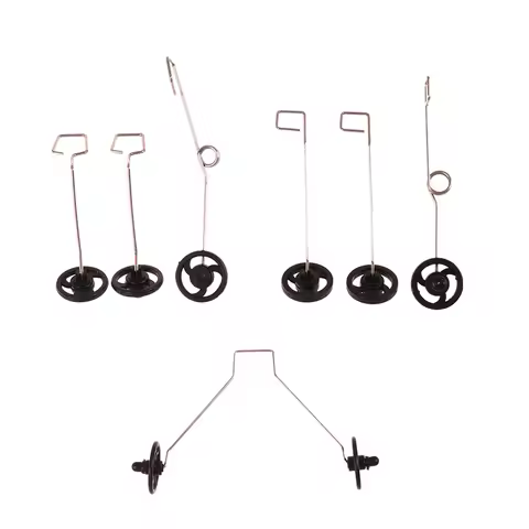1set 11 20 RC Foam Hand Throwing Glider Landing Gear Kit With Wheel Airplane Accessories for Cessna 