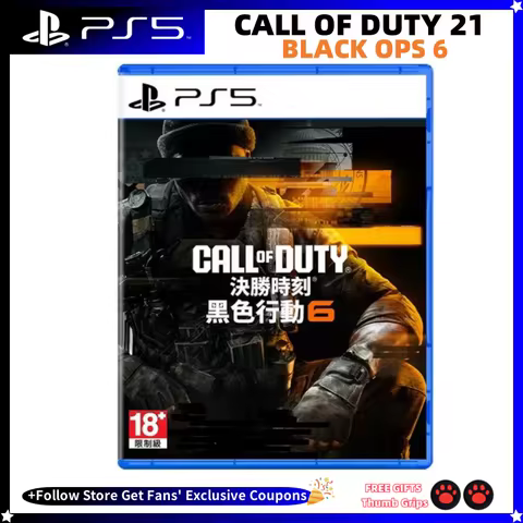New Call Of Duty 21 Black Ops 6 PS5 Game CD Sony Playstation 5 New Playstation5 Game Card Ps5 Games