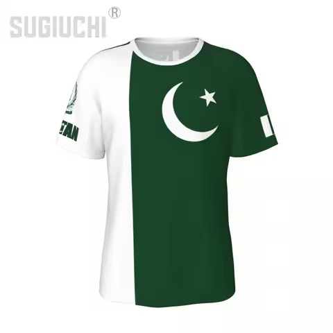 Unisex Nation T-shirt Pakistan Flag Pakistani T-shirts For Men Women Soccer Football Fans Gifts Cust