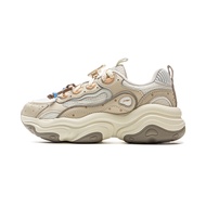 LI-NING Womens MIA Sports Memory Foam Lace-up Sneaker Lifestyle Classic leisure shoes Commuting Wear