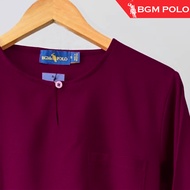 BGM POLO Men Kurta Pahlawan Long Sleeve With Button -BP-MK086PWBLS-BPP