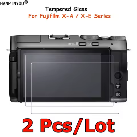 2 Pc/Lot For Fujifilm Fuji X-E4 X-E3 X-A10 X-A20 X-A7 X-A5 X-A3 XE4 XE3 XA20 Tempered Glass Camera S