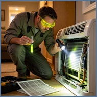 Air Conditioning Leak Detection Tools Fluorescent Dye Diagnostic Automotive Tool Car AC UV Dye Leak 
