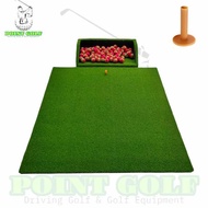 Promo Golf Driving Range Carpet Size 125*125Cm + Golf Ball Tray
