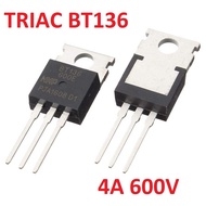Triac Transistor mosfet BT136-600E BT 136 600 BT136-600 4A 600V TO-220 BT 136-600E