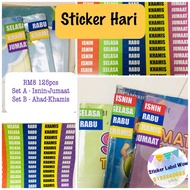 Sticker Hari (160pcs)