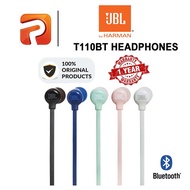 ORIGINAL JBL T110BT Bluetooth 3-Button Remote In-Ear Headphones With Microphone