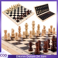 International Chess Board Game Premium Wooden Chess Board Game Magnetic Chess Board Game