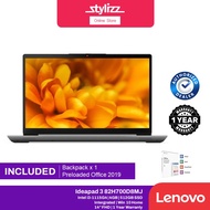 Lenovo IdeaPad 3i 14ITL6 14" Laptop Intel i3-1115G4, 4GB, 512GB, INTEL UHD, W10H, MS OFFICE H&S+BAG 