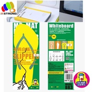 Mr. Mat label Slippers/ Socks style small whiteboard post message board 270x103x2mm
