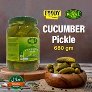 ROYALARM Pickle Cucumber Slice Halal Pickles Cucumber Sliced Halal Jeruk Gherkin Pickel Cucumber Pic