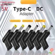 PEONYSG USB C PD to DC Power Connector, 5V 9V 12V Converter Type C to DC Jack Plug, Type-C PD Conver