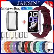 Dây đeo thay thế cho Huawei Band 10 9 8 7 Dây đeo đồng hồ silicon cho Huawei Band7 Band8 Band9 Band1