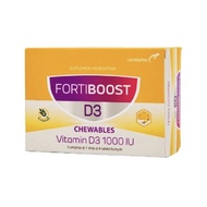 Fortiboost D3 1000 strip 6 tablet ( d3 1000 chewytablet)