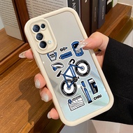 HP Phone Case For OPPO Reno 5 4G Reno 5 5G Reno5 Reno 5K 5G Reno5 K Find X3 Lite Case Bike Sports Ca