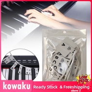 Kowaku bàn phím đàn piano dán có thể tháo rời 61 phím