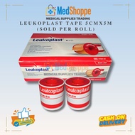 LEUKOPLAST 5CM x 5M (SOLD PER PIECE)