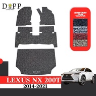 Lexus NX 200T Car Mat Car Mat/ Lexus NX200T 2014-2021 Vermicellimie Premium Material