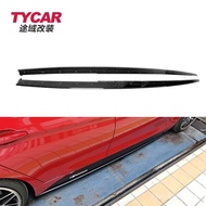 Suitable for BMW 3 Series MP Side Skirt F30 Modified MP Style Side Skirt Carbon Fiber Pattern Bright