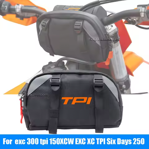 For EXC 300 TPI 150XCW EXC XC TPI Six Days 250 EXC Motorcycle Front Handlebar Bag Multifunctional St