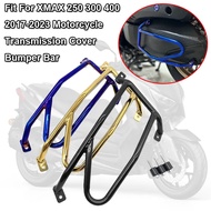 2023 X-MAX 250 300 400 Motorcycle Transmission Cover Crash Bar Bumper Fit For YAMAHA XMAX250 XMAX30