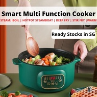 Smart Multi Function Electric Cooker. Hotpot Steamboat Steamer Rice Cooker
