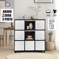 Akako Lemari Plastik 4 pintu FANCY AKAKO