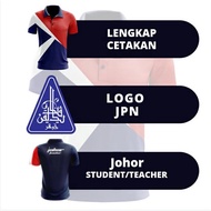 BAJU TSHIRT KARAKTOR MURID JOHOR (KRMJ) SEKOLAH RENDAH LELAKI