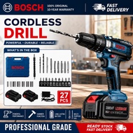 Cordless Hammer Drill Hammer Drill Drill Screwdriver Electric Hand Drill Mesin Drill