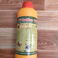 Iodine 1 lít(chai) dùng khử khuẩn chuồng trại sát trùng vết thương