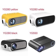 投影機YG280 LED迷你投影儀 家用Projector I YG550 無線投影 1280p