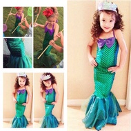 Girl's Kids Little Mermaid Princess Party Dress Costume